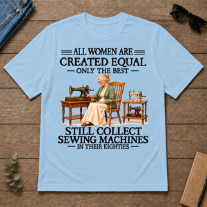 Still Collect Sewing Machines 80S - light-blue - TS2D-LightBlue