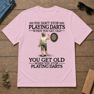 Don't Stop Playing Darts - light-pink - TS2D-LightPink