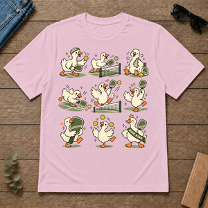 Pickleball Lover Cute Goose - light-pink - TS2D-LightPink