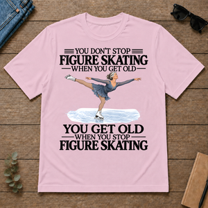 Don't Stop Figure Skating - light-pink - TS2D-LightPink