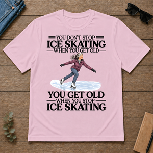 Don't Stop Ice Skating - light-pink - TS2D-LightPink