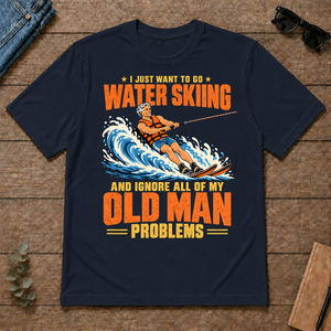 I Just Want To Go Water Skiing - navy - TS2D-Navy