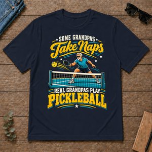 Grandpas Play Pickleball - navy - TS2D-Navy