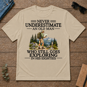 Never Underestimate An Old Man Exploring 80s - sand - TS2D-Sand