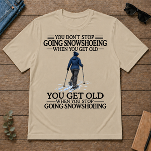 Don't Stop Going Cycling Woman - sand - TS2D-Sand