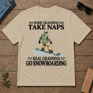 Real Grandpas Go Snowboarding Vintage - sand - TS2D-Sand