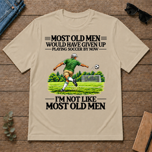 Most Old Man Would Have Given Up Playing Soccer - sand - TS2D-Sand