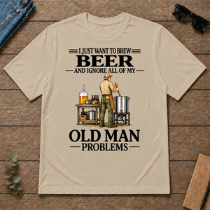 I Just Want To Brew Beer Vintage - sand - TS2D-Sand