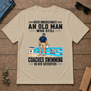 Never Underestimate An Old Man Coaches Swimming In His 70s - sand - TS2D-Sand