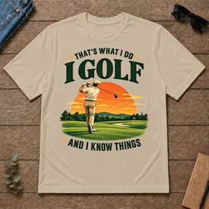 I Golf And I Know Things - sand - TS2D-Sand