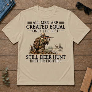 All Men Are Created Equal Deer Hunting 80s - sand - TS2D-Sand