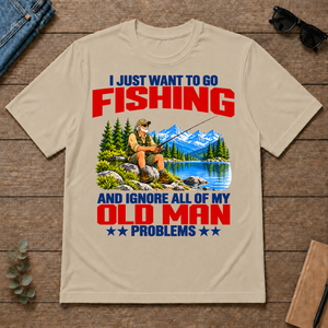 I Just Want To Go Fishing Art - sand - TS2D-Sand