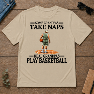 Real Grandpas Play Basketball Vintage - sand - TS2D-Sand