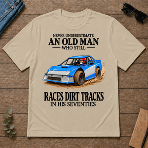 An Old Man Still Races Dirt Tracks In His Seventies - sand - TS2D-Sand