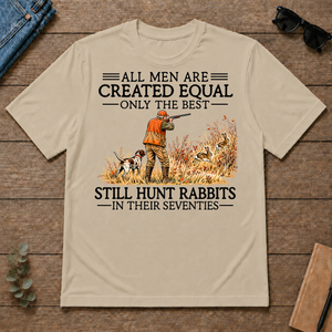 All Men Are Created Equal Rabbits Hunting 70s Vintage - sand - TS2D-Sand