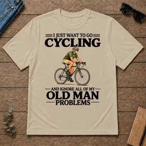 I Just Want To Go Cycling Vintage - sand - TS2D-Sand