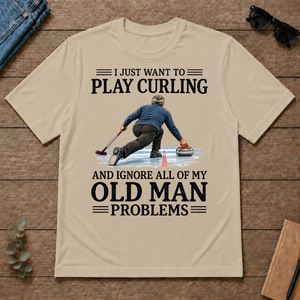 I Just Want To Play Curling - sand - TS2D-Sand