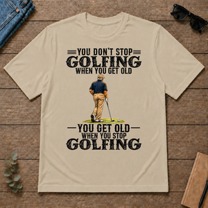 Golfing - You Get Old When You Stop - sand - TS2D-Sand