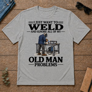 I Just Want To Weld - sport-grey - TS2D-SportGrey