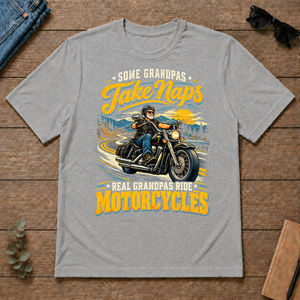 Grandpas Ride Motorcycles - sport-grey - TS2D-SportGrey