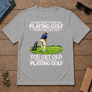 Old Man Don't Stop Golf - sport-grey - TS2D-SportGrey