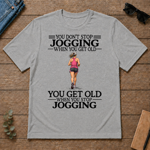 Don't Stop Jogging - sport-grey - TS2D-SportGrey