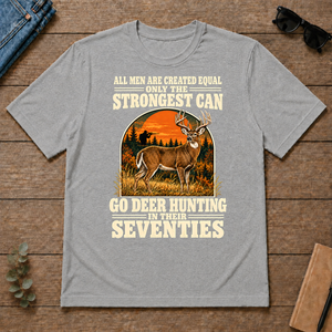 Deer Hunting Seventies Vintage - sport-grey - TS2D-SportGrey