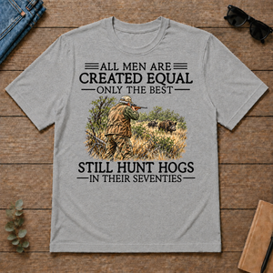All Men Are Created Equal Hog Hunting 70s - sport-grey - TS2D-SportGrey
