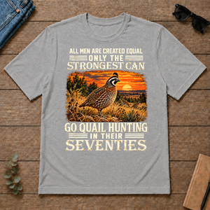 Quail Hunting Strongest Man In Seventies_ - sport-grey - TS2D-SportGrey