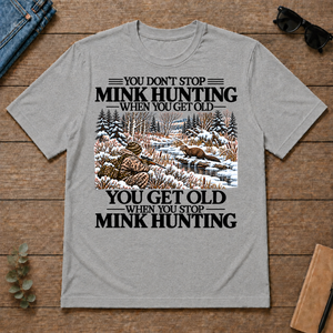 Don't Stop Mink Hunting Snow - sport-grey - TS2D-SportGrey