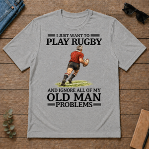 I Just Want To Play Rugby - sport-grey - TS2D-SportGrey