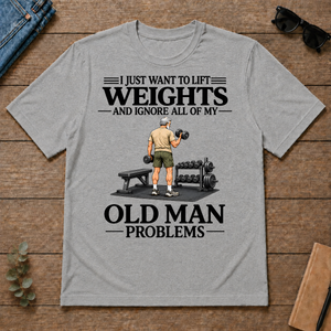 I Just Want To Lift Weights - sport-grey - TS2D-SportGrey