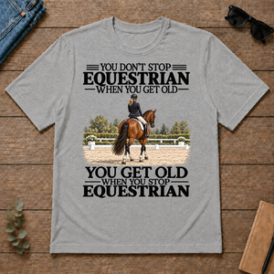 Don't Stop Equestrian - sport-grey - TS2D-SportGrey