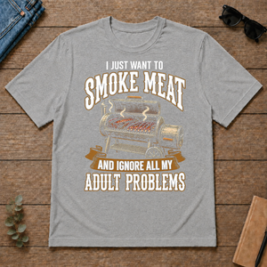 Vintage I Just Want To Smoke Meat - sport-grey - TS2D-SportGrey