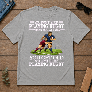 Old Man Don't Stop Rugby - sport-grey - TS2D-SportGrey