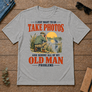 I Just Want To Go Take Photos - sport-grey - TS2D-SportGrey