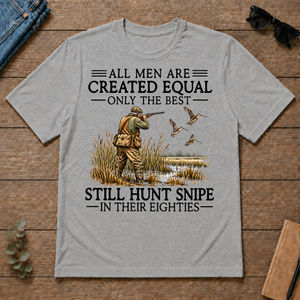 All Men Are Created Equal Snipe Hunting 80s - sport-grey - TS2D-SportGrey
