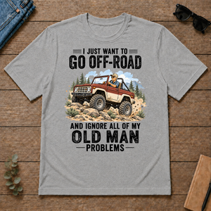 I Just Want To Go Off-road Art - sport-grey - TS2D-SportGrey