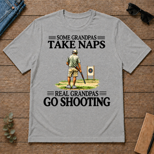 Real Grandpas Go Shooting Vintage - sport-grey - TS2D-SportGrey