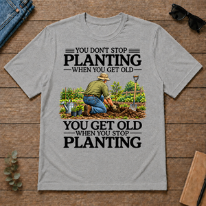 Don't Stop Planting - sport-grey - TS2D-SportGrey