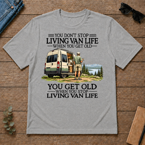 Don't Stop Living Van Life - sport-grey - TS2D-SportGrey