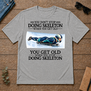 Don't Stop Doing Skeleton Woman - sport-grey - TS2D-SportGrey