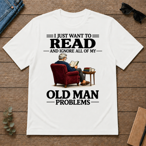 I Just Want To Read - white - TS2D-White