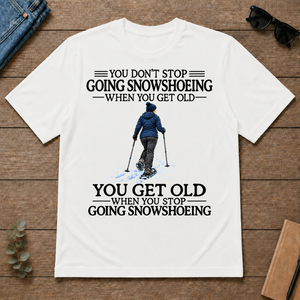 Don't Stop Going Cycling Woman - white - TS2D-White