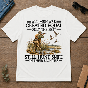All Men Are Created Equal Snipe Hunting 80s - white - TS2D-White