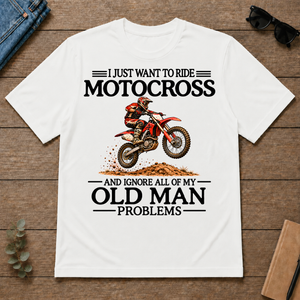 I Just Want To Motocross - white - TS2D-White