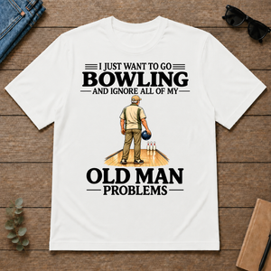 I Just Want To Bowling - white - TS2D-White