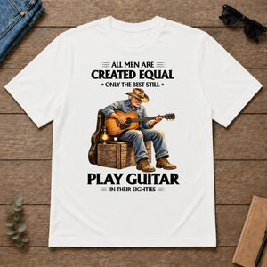 Best Guitar Players in Their Eighties - white - TS2D-White