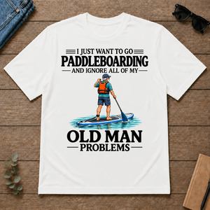 I Just Want To Go paddleboarding - white - TS2D-White