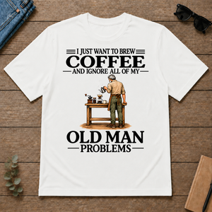 I Just Want To Brew Coffee - white - TS2D-White